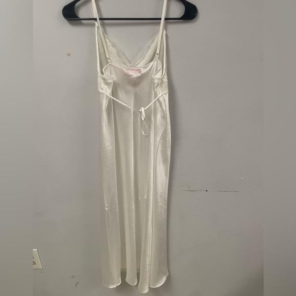 Oscar De La Renta Pink Label white midi nightgown lace bridal wedding - Picture 4 of 6